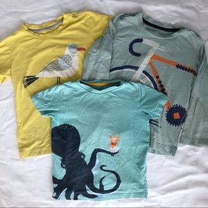 3 tees by Tea Collection and Mini Boden